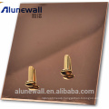 Alunewall best sale Stainless steel and Aluminium composite panel with max 2 meter width